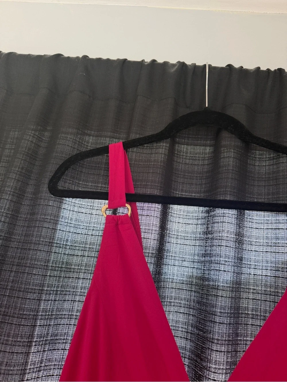 Abercrombie Dipped-Waist Hardware Maxi Dress